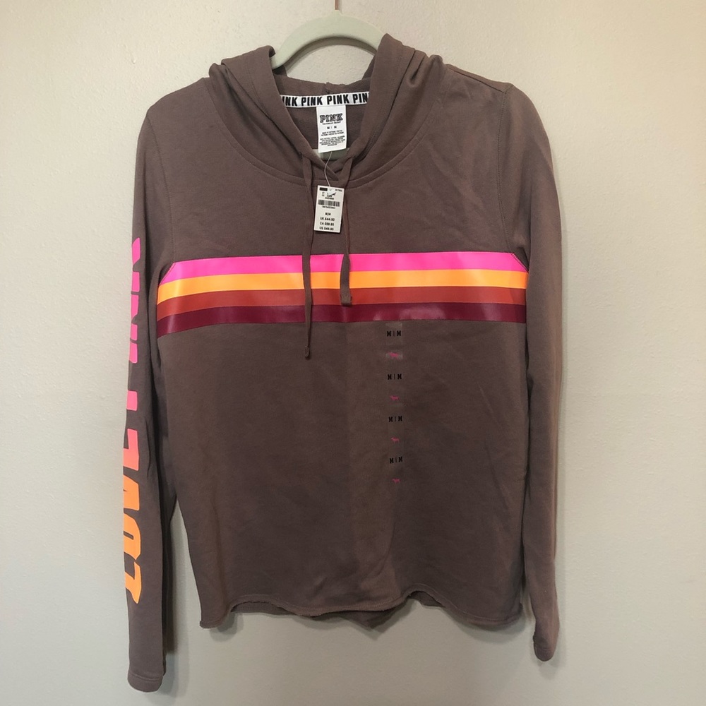 PINK hooded sweatshirt